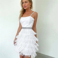 Boho Chic Fringed Mini Dress Boho Chic Fringed Mini Dress