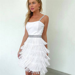 Boho Chic Fringed Mini Dress Boho Chic Fringed Mini Dress