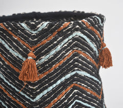 Textured Zig-zag Multi-purpose Storage Basket Textured Zig-zag Multi-purpose Storage Basket