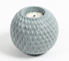 Hand Carved Stone Dome-Shaped Tea Light Holder Hand Carved Stone Dome-Shaped Tea Light Holder