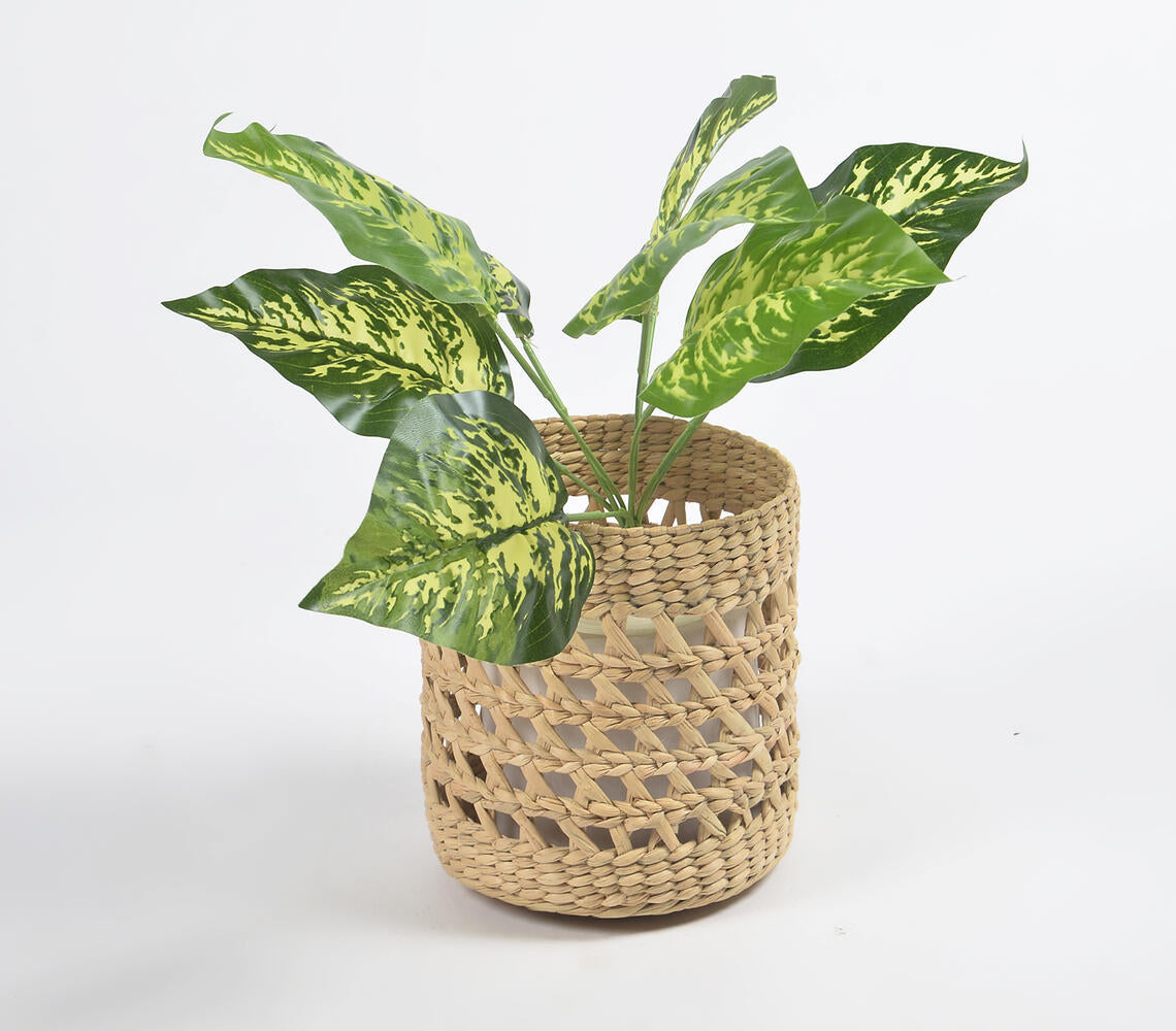 Handwoven Kauna Grass Planter