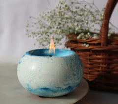 English Lavender Poured & Marbled Concrete Jar Candle English Lavender Poured & Marbled Concrete Jar Candle