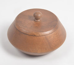 Classic Wooden Serving Bowl with Lid (Small) Classic Wooden Serving Bowl with Lid (Small)