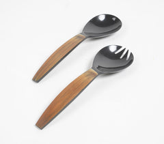 Horn & Bone Hand Cut Salad Servers (Set of 2) Horn & Bone Hand Cut Salad Servers (Set of 2)