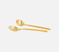 Hand Beaten Stainless Steel Ladles (Set of 2) Hand Beaten Stainless Steel Ladles (Set of 2)
