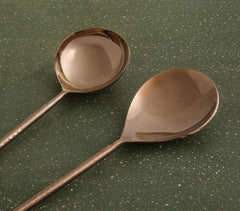 Stainless Steel Rose-Gold Ladles (Set of 2) Stainless Steel Rose-Gold Ladles (Set of 2)