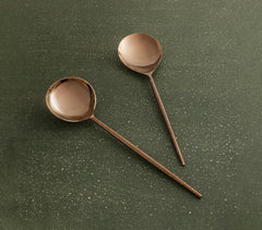 Stainless Steel Rose-Gold Ladles (Set of 2) Stainless Steel Rose-Gold Ladles (Set of 2)