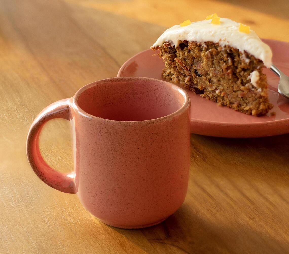 Pink Minimal Ceramic Coffee Mug