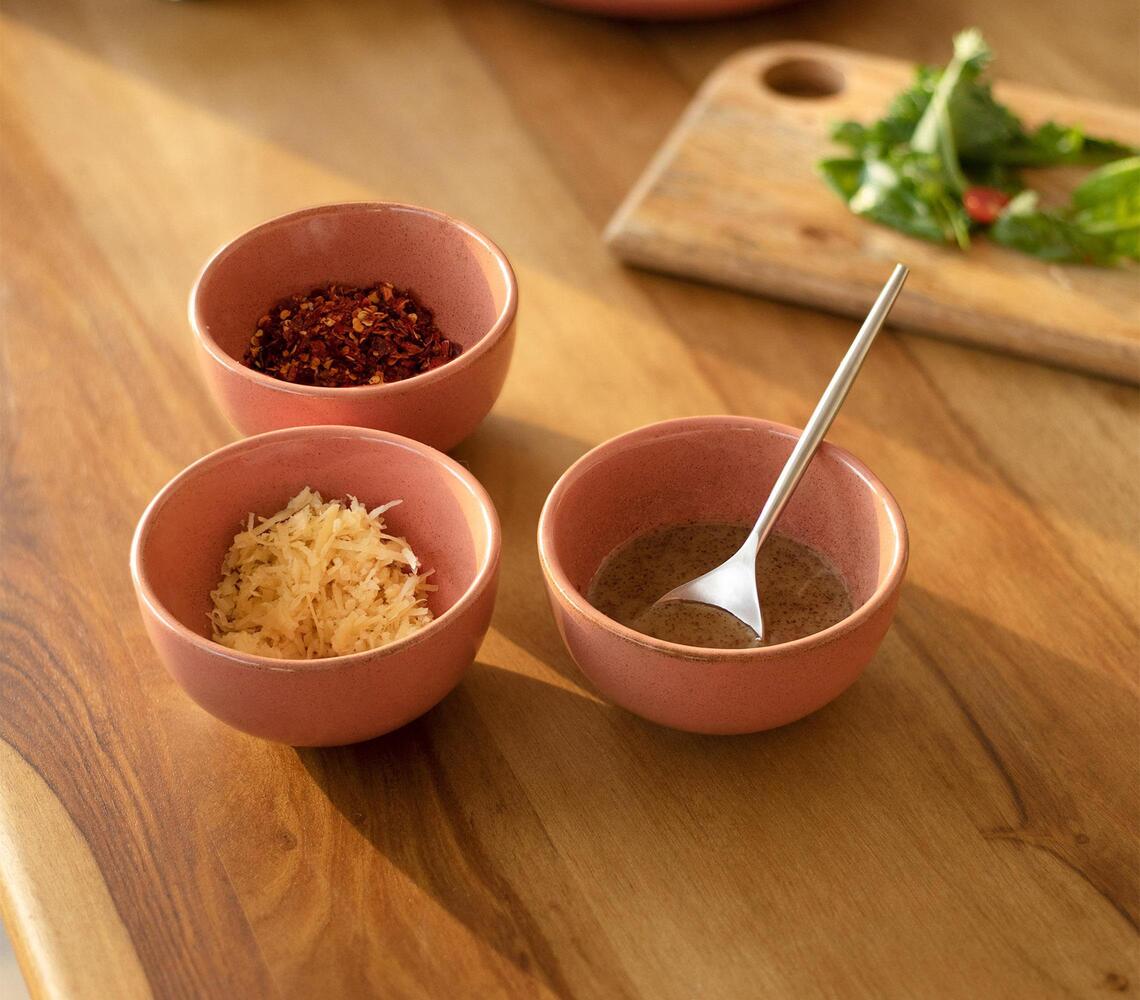 Pink Minimal Ceramic Nuts Bowl