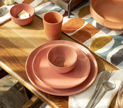 Pink Minimal Ceramic Nuts Bowl Pink Minimal Ceramic Nuts Bowl