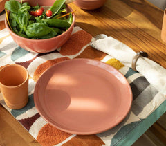 Pink Minimal Ceramic Dinner Plate Pink Minimal Ceramic Dinner Plate