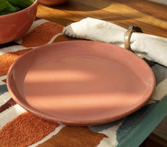 Pink Minimal Ceramic Dinner Plate Pink Minimal Ceramic Dinner Plate