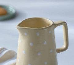 Handmade Ceramic Polka Dots Jug (Small) Handmade Ceramic Polka Dots Jug (Small)