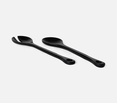 Midnight Mango Wood Salad Spoons (Set of 2) Midnight Mango Wood Salad Spoons (Set of 2)