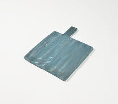 Disterssed Aqua Paddle Cheese board Disterssed Aqua Paddle Cheese board