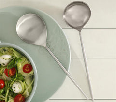 Aura Stainless Steel Ladles (Set of 2) Aura Stainless Steel Ladles (Set of 2)