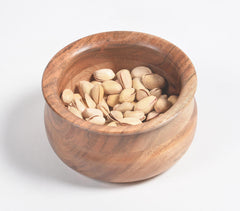 Acacia Wood Turned Bowl Acacia Wood Turned Bowl