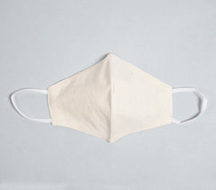 Natural cotton Solid face masks (set of 3) Natural cotton Solid face masks (set of 3)