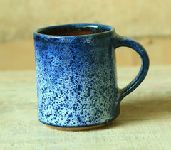 Handmade Blue Stoneware Coffee Mug Handmade Blue Stoneware Coffee Mug