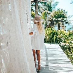 Beach Goddess Kaftan: Women's Stylish Swimsuit Cover Up and Beach Tunic Dress