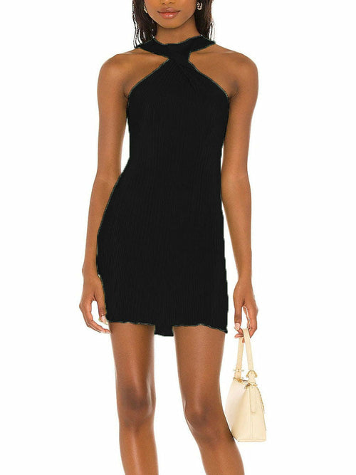 Elegant Pleated Off-Shoulder Mini Dress