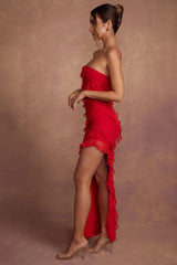 Elegant Empire Waist Sleeveless Dress