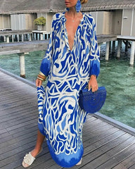 Ethereal Blossom Flowy Dress for Women