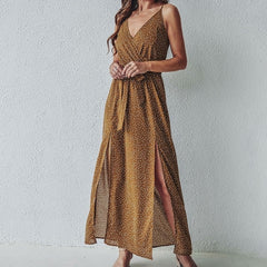 Romantic Blossom Backless Dress