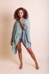 Boho Chic Geometric Embroidered Tunic