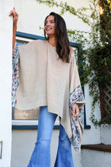Boho Chic Geometric Embroidered Tunic