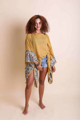 Boho Chic Geometric Embroidered Tunic
