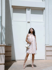 Starlit Champagne Dream Party Dress