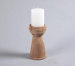 Recycled Wood Tea Light Holder