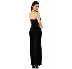 InstantFigure Long dress W / Rhinestone strap 168250