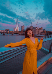 Mustard Dream Wrap Dress
