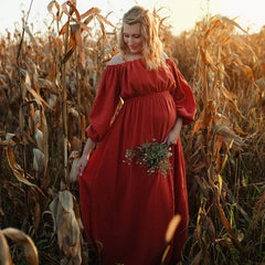 Boho Maternity Long