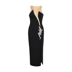 Sparkling Diamond Bodycon Club Dress