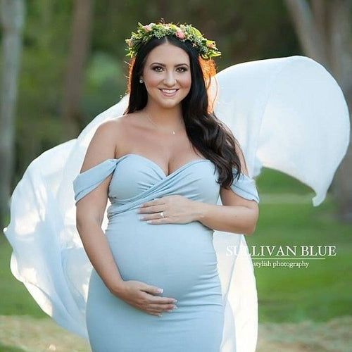 Long Sleeve Maternity Dress