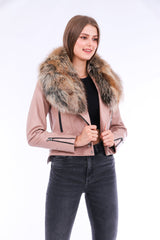 Buttagi Leather Biker Jacket