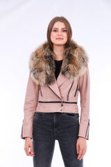 Buttagi Leather Biker Jacket