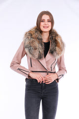 Buttagi Leather Biker Jacket