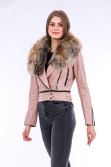 Buttagi Leather Biker Jacket