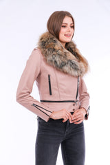 Buttagi Leather Biker Jacket