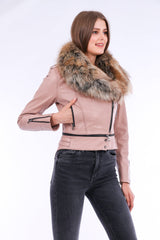 Buttagi Leather Biker Jacket