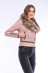 Buttagi Leather Biker Jacket