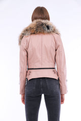 Buttagi Leather Biker Jacket