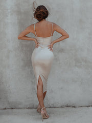 Seductive Shimmer Bodycon Dress