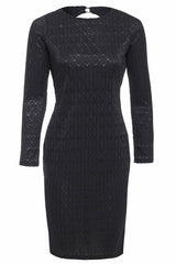 Ethereal Lace Temptation Long Sleeve Dress