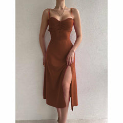 Elegant Summer Goddess Maxi Dress