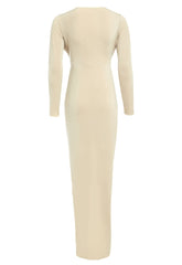 The Allure Plunge Midi Dress